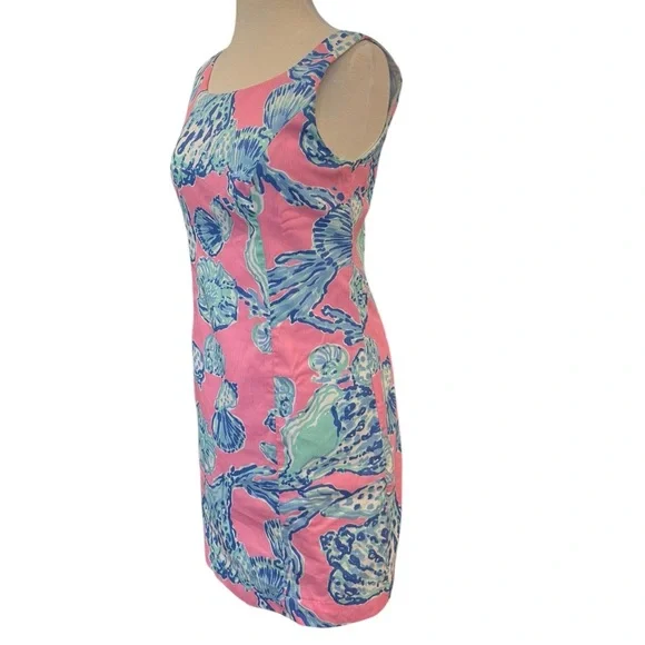 Lily Pulitzer Cathy Shift Sleeveless Pink Pout
Barefoot Princess Back Zip Sz 2 - Picture 4 of 14